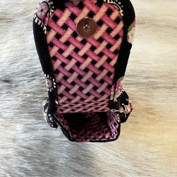 Vintage VERA BRADLEY Pink Elephants 2007 Phone Case Credit Cards Lipstick Case - Picture 6 of 8